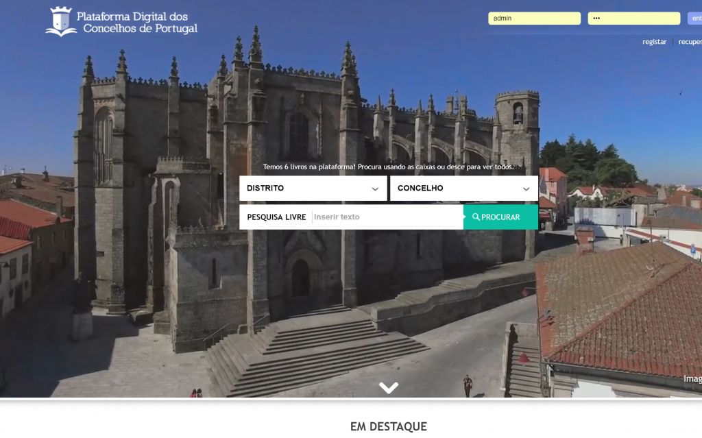 Plataforma Digital dos Concelhos de Portugal